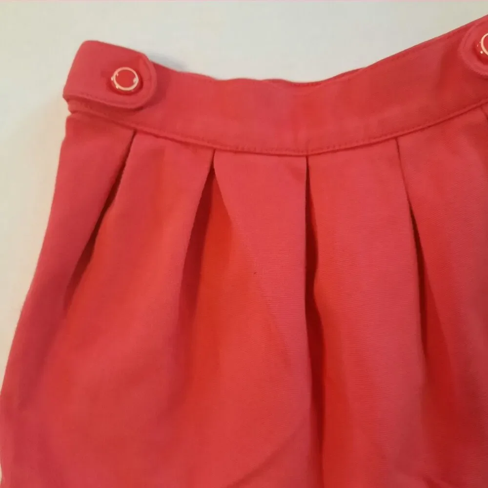 Gymboree Girls Pleated Coral Skirt 5